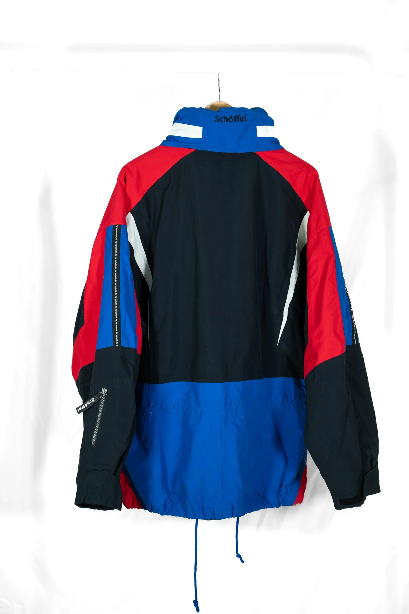 Schöffel – Vintage Snow Power Gore-Tex Ski Jacket Blue Red Black - Image 8