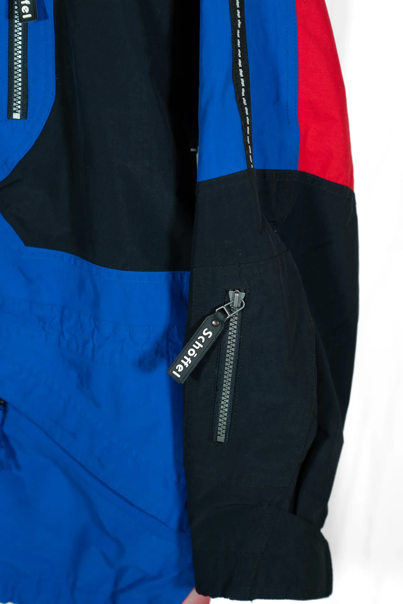 Schöffel – Vintage Snow Power Gore-Tex Ski Jacket Blue Red Black - Image 6
