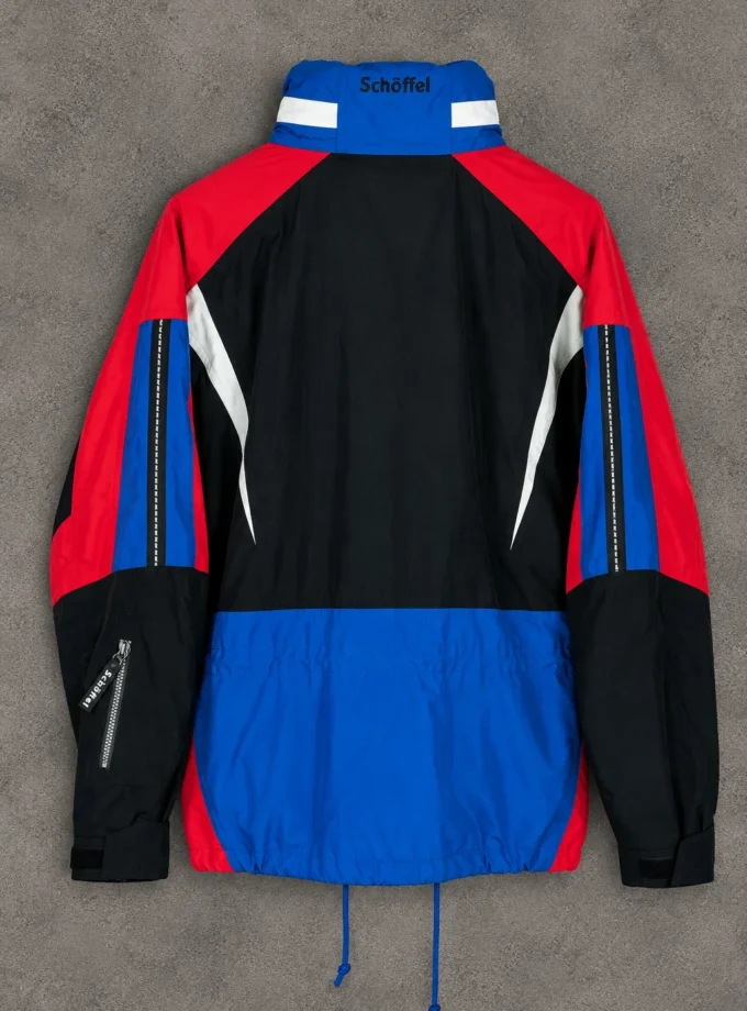 Schöffel – Vintage Snow Power Gore-Tex Ski Jacket Blue Red Black