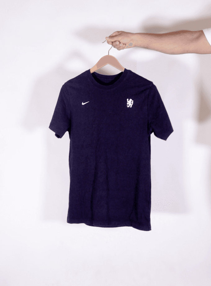 Nike Chelsea FC Training T-Shirt – Navy Blue