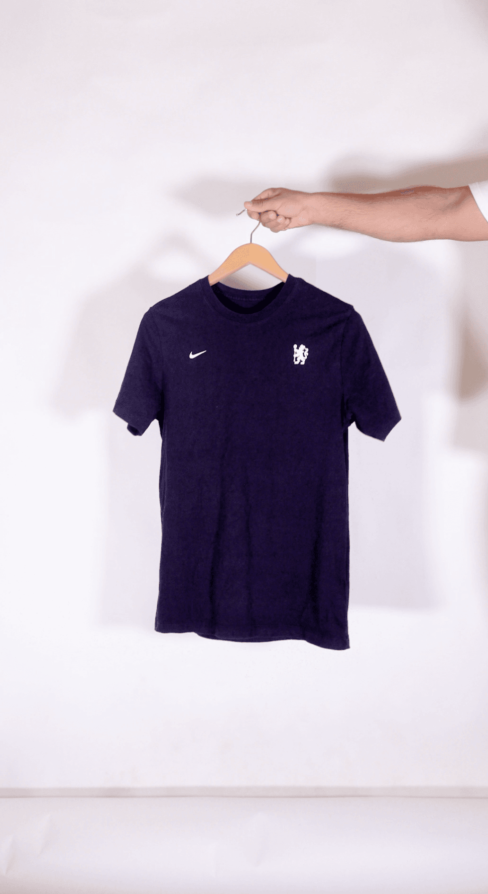 Nike Chelsea FC Training T-Shirt – Navy Blue - Image 6