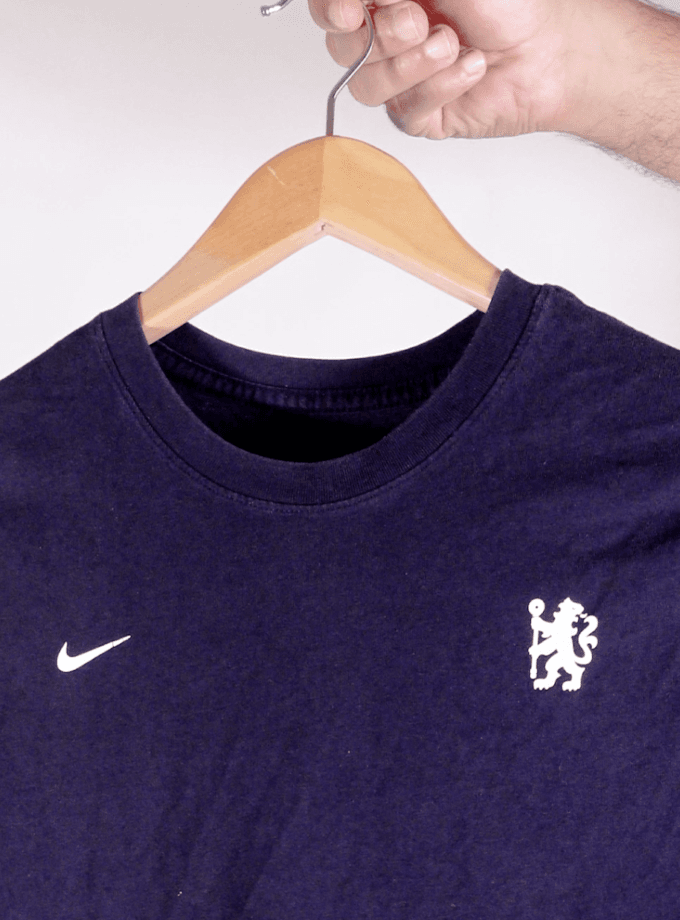 Nike Chelsea FC Training T-Shirt – Navy Blue