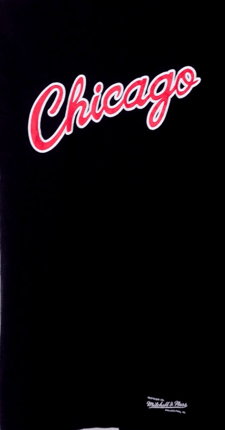 Mitchell & Ness Chicago Script T-Shirt – Black