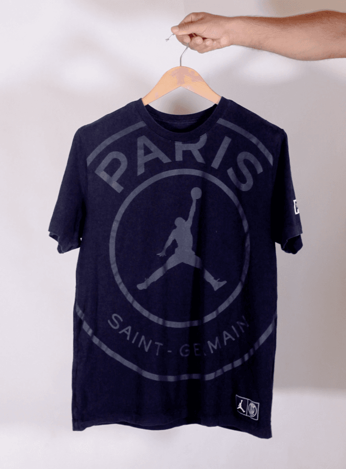 PSG x Jordan Paris Saint-Germain Graphic T-Shirt – Navy