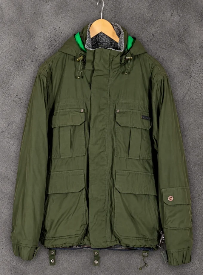 SPEX green RECCO ski snowboard jacket size M