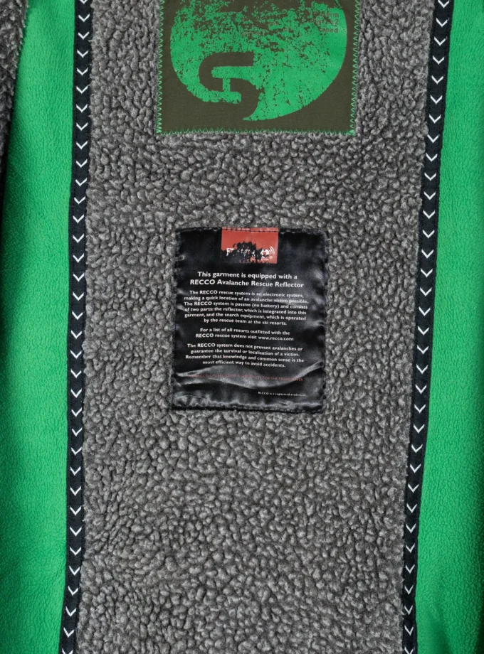 SPEX – Green Ski & Snowboard Jacket with RECCO