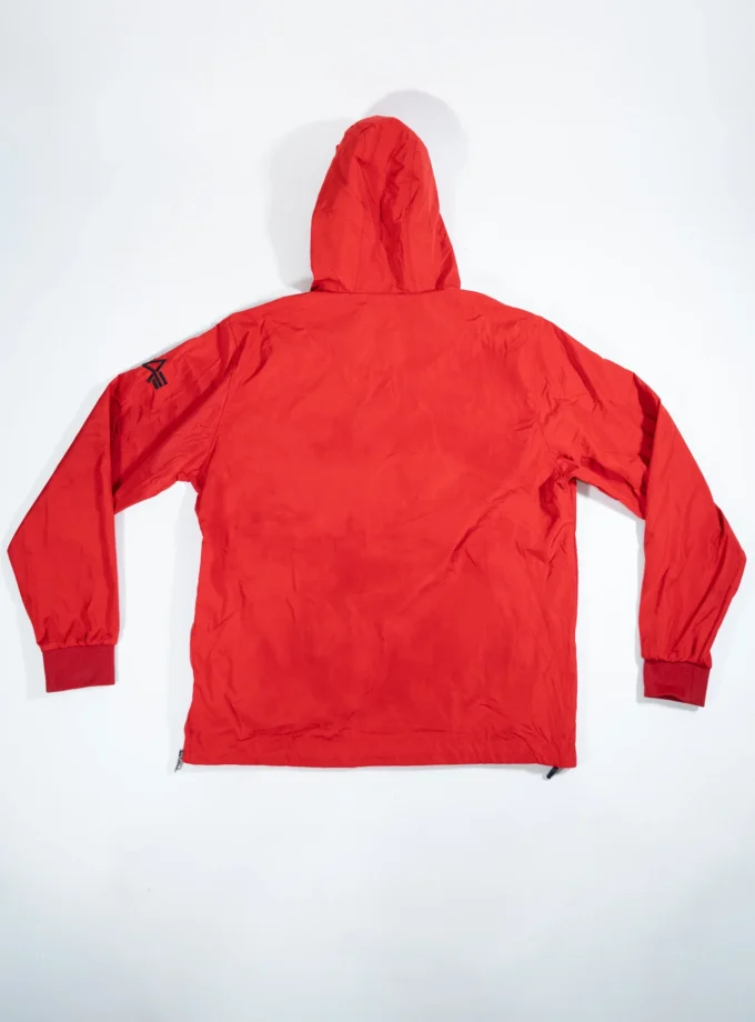 Alpha Industries – Red Hooded Anorak Jacket