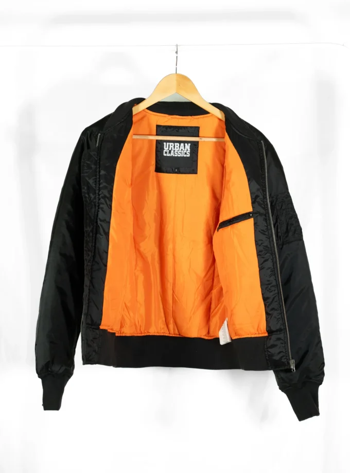 Urban Classics – Black Bomber Jacket