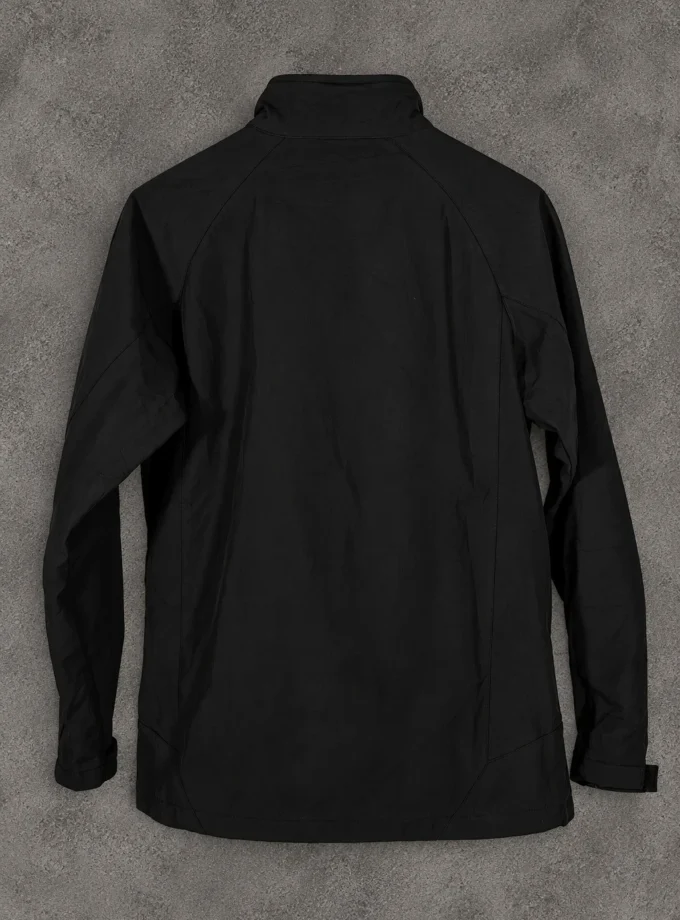 Dickies – Black Full-Zip Technical Jacket with Monkey Hole Graphic