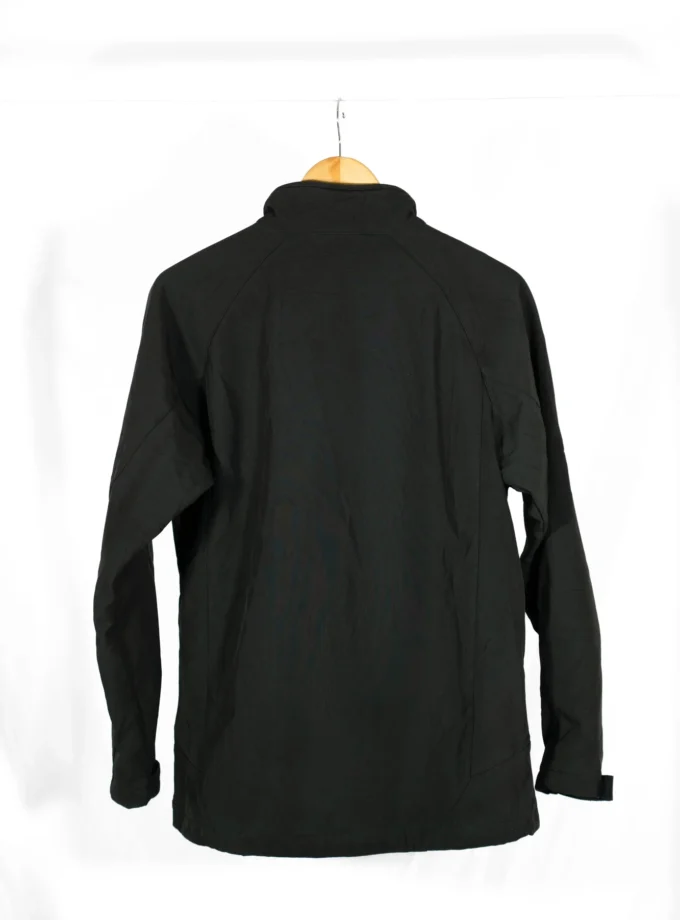 Dickies – Black Full-Zip Technical Jacket with Monkey Hole Graphic
