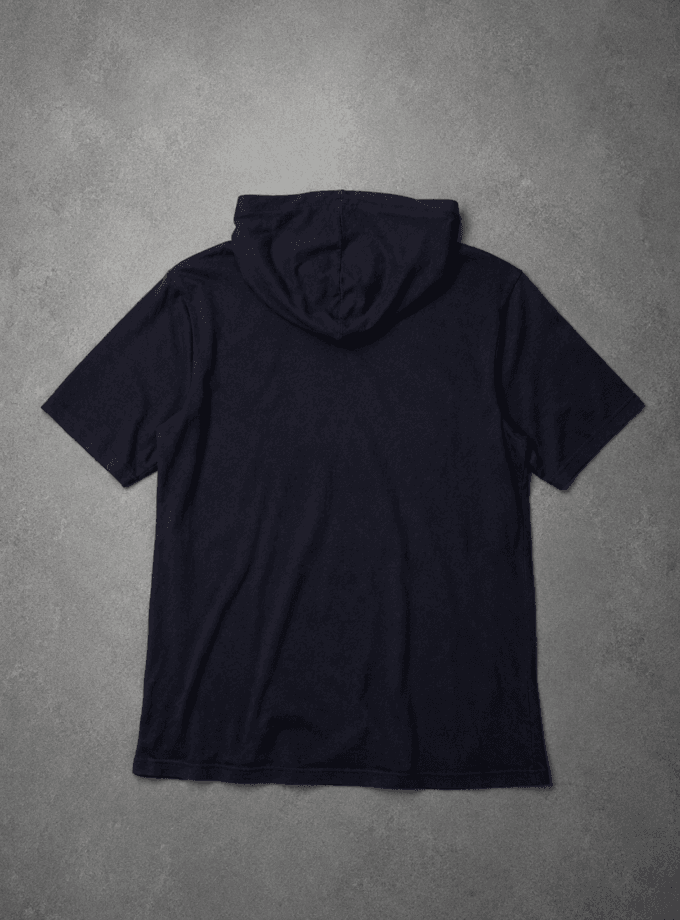 Everlast Graphic Short-Sleeve Hoodie – Black