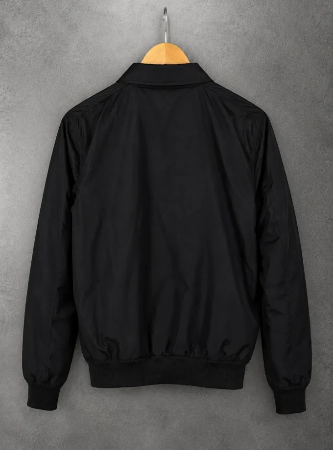 Knightsbridge Outfitters – Black Tartan-Lined Jacket