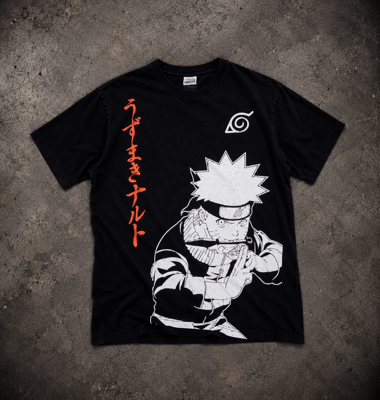 Naruto Uzumaki Shadow Graphic Tee