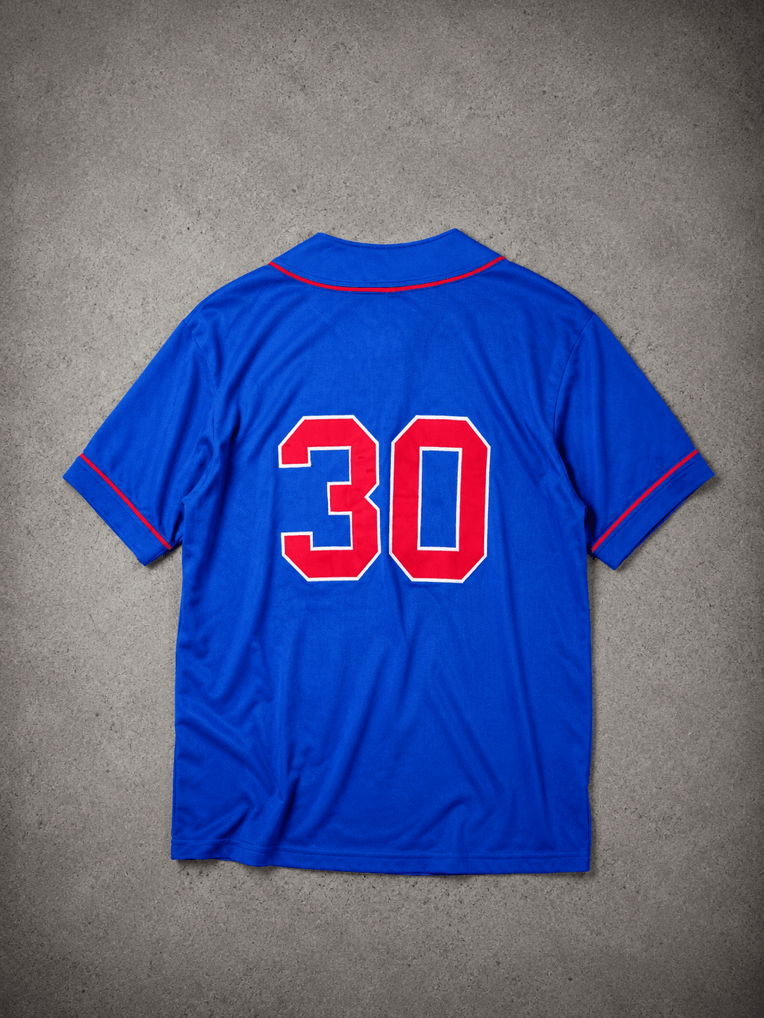 Nicaragua Baseball #30 Graphic Jersey – Blue - Image 2