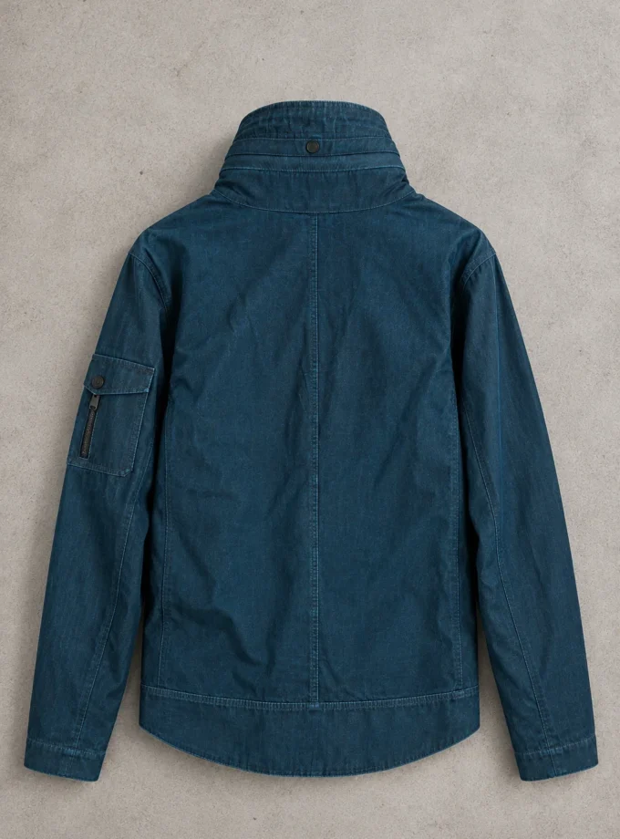 Pepe Jeans London – Water-Repellent Indigo Field Jacket