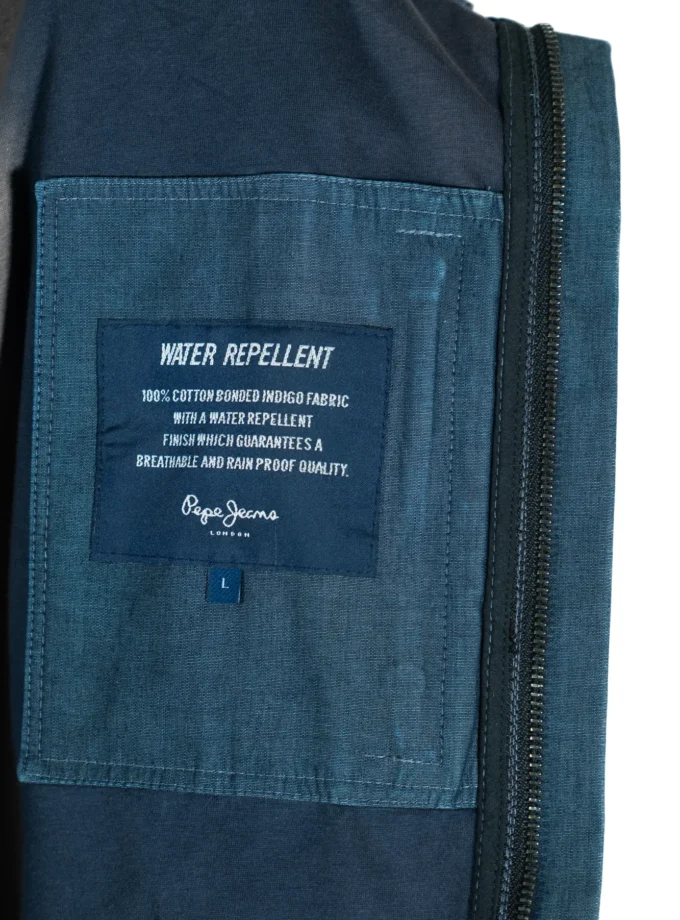 Pepe Jeans London – Water-Repellent Indigo Field Jacket