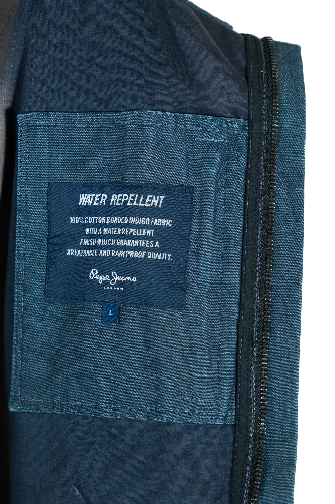 Pepe Jeans London – Water-Repellent Indigo Field Jacket - Image 3
