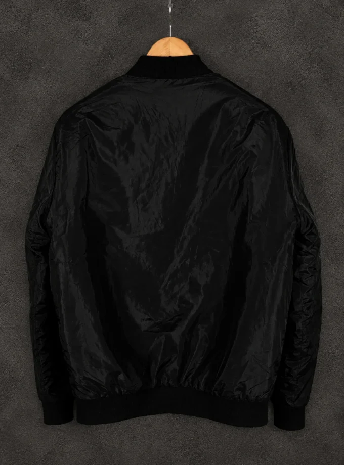 New Look Men – Black Lightweight Bomber Jacket