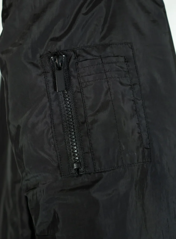 New Look Men – Black Lightweight Bomber Jacket