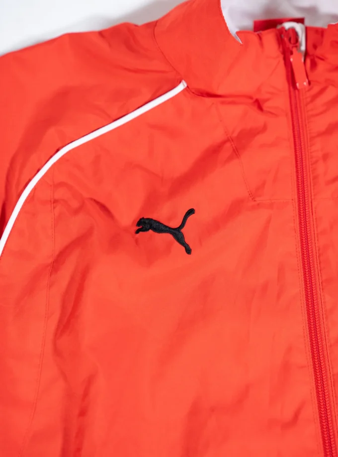 Puma – Vintage Red Lightweight Track Jacket