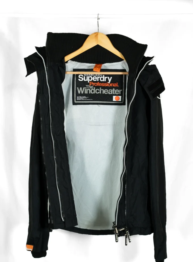 Superdry Professional – The Windcheater Black Jacket