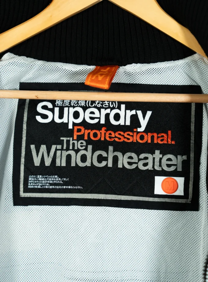 Superdry Professional – The Windcheater Black Jacket