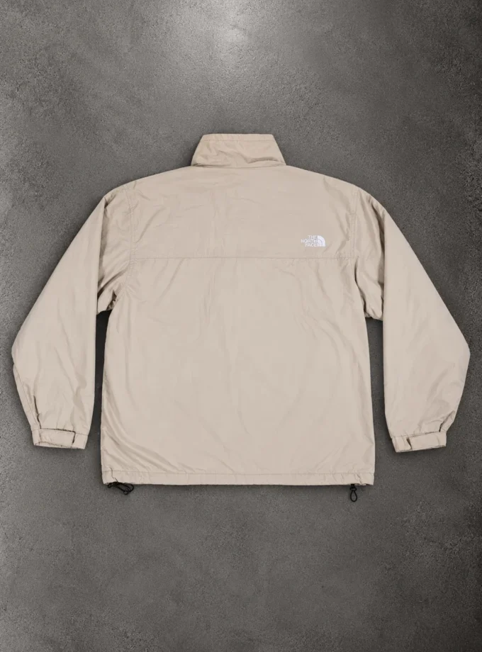 The North Face cream fleece lined jacket men's XL