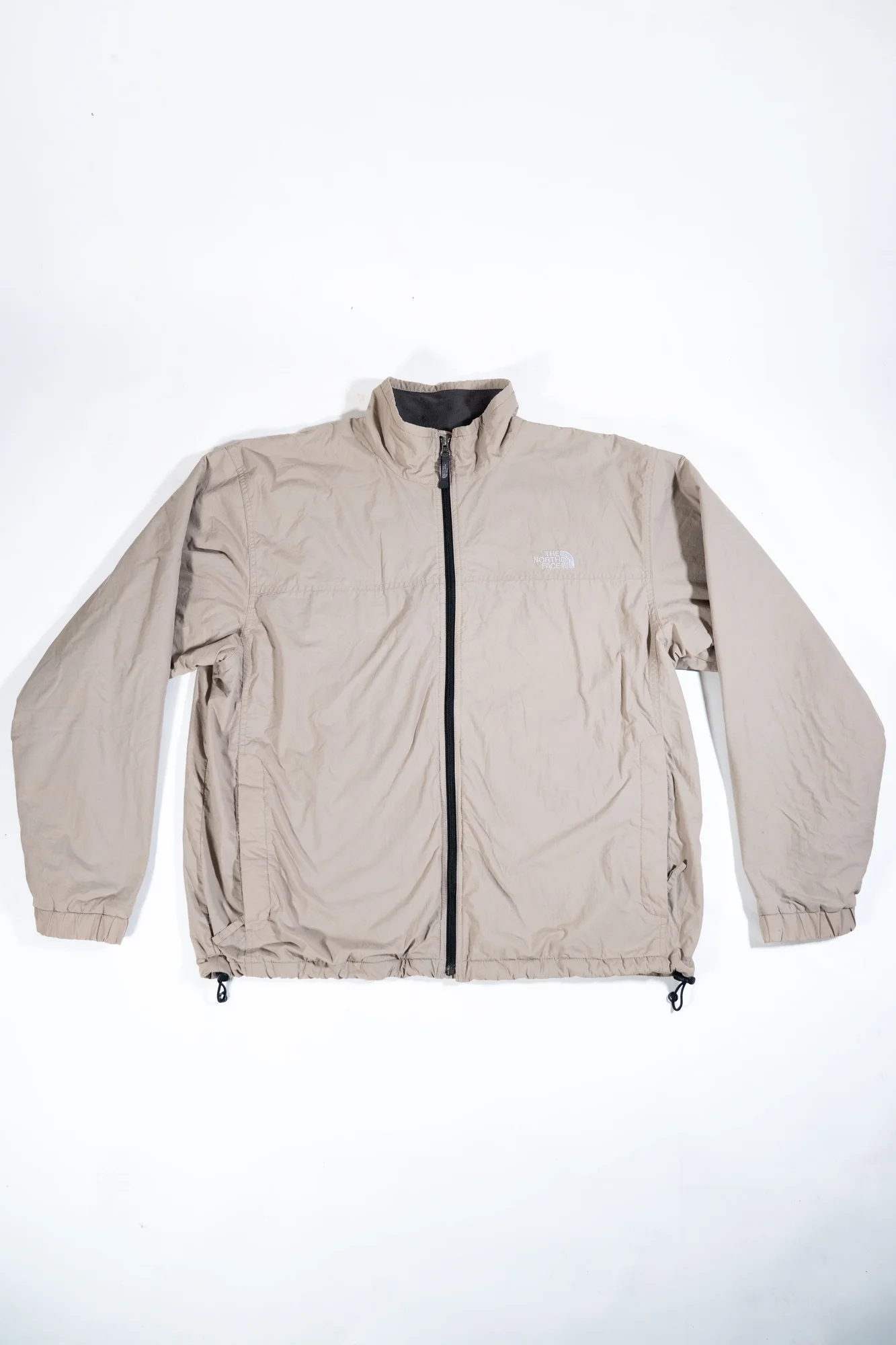 The North Face – Cream Beige Fleece-Lined Jacket - Image 3
