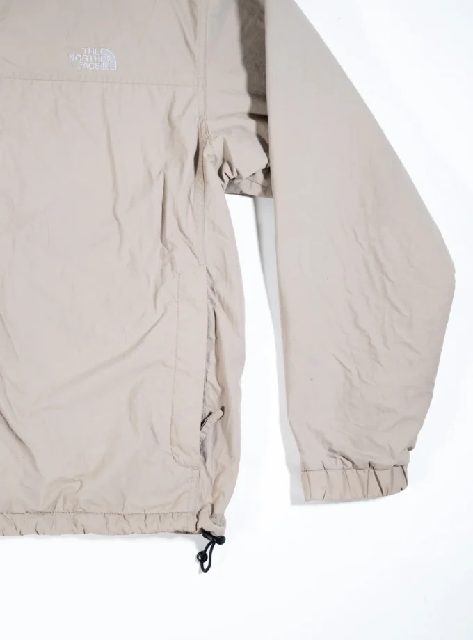 The North Face – Cream Beige Fleece-Lined Jacket