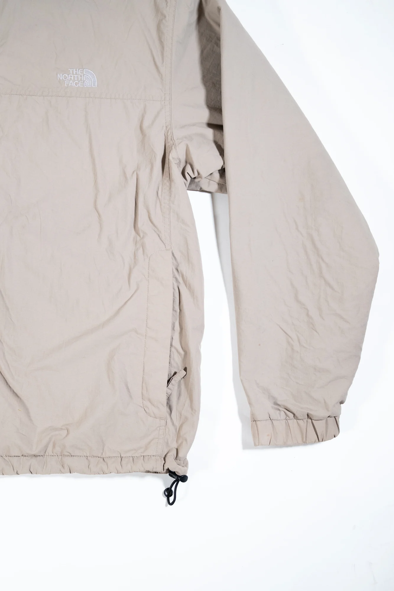 The North Face – Cream Beige Fleece-Lined Jacket - Image 9