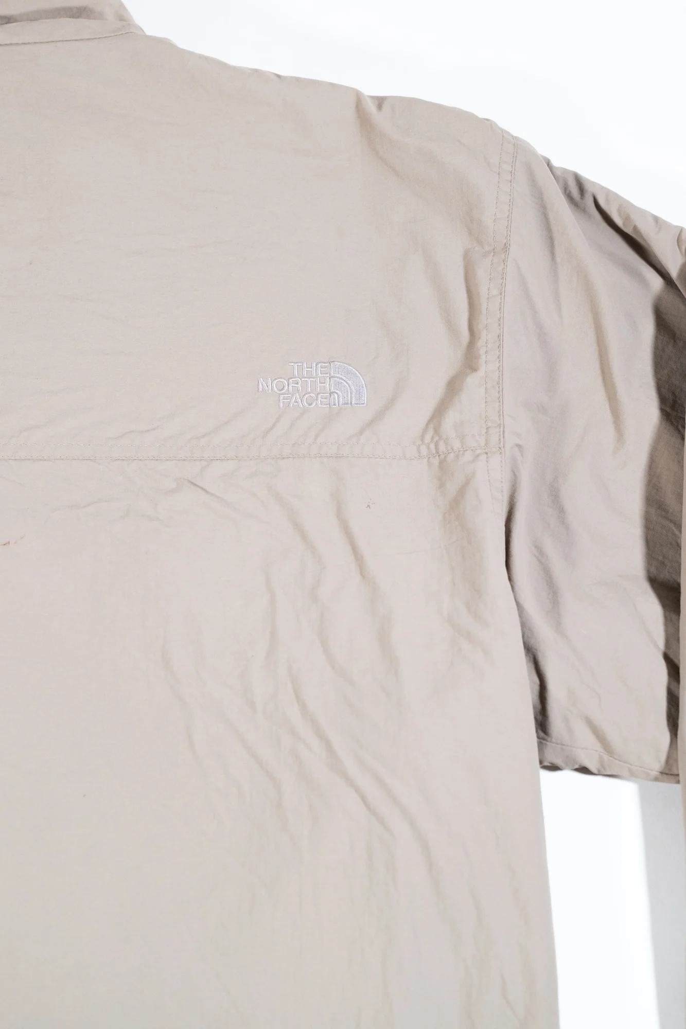 The North Face – Cream Beige Fleece-Lined Jacket - Image 6