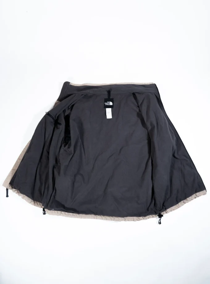 The North Face – Cream Beige Fleece-Lined Jacket