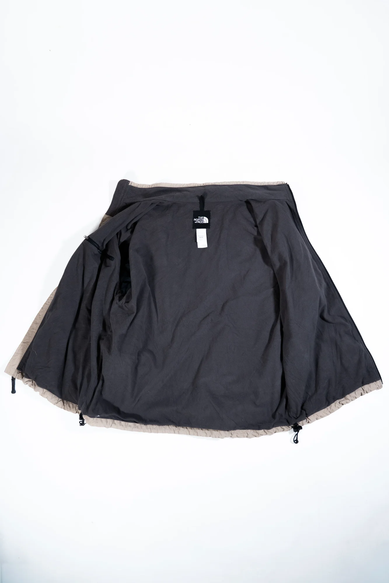 The North Face – Cream Beige Fleece-Lined Jacket - Image 4