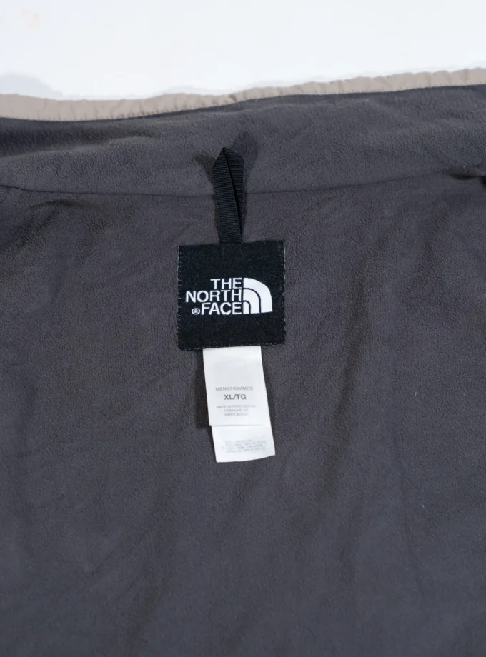 The North Face – Cream Beige Fleece-Lined Jacket
