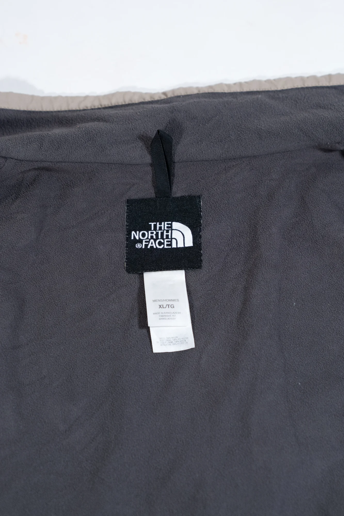 The North Face – Cream Beige Fleece-Lined Jacket - Image 2