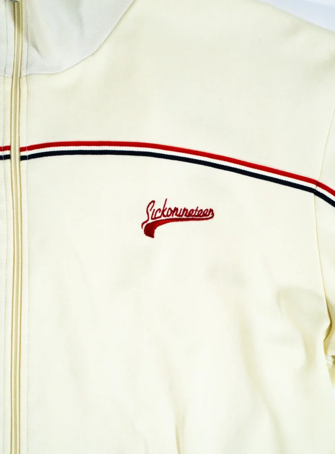 Slalom Sports – Vintage 90s Cream Track Jacket