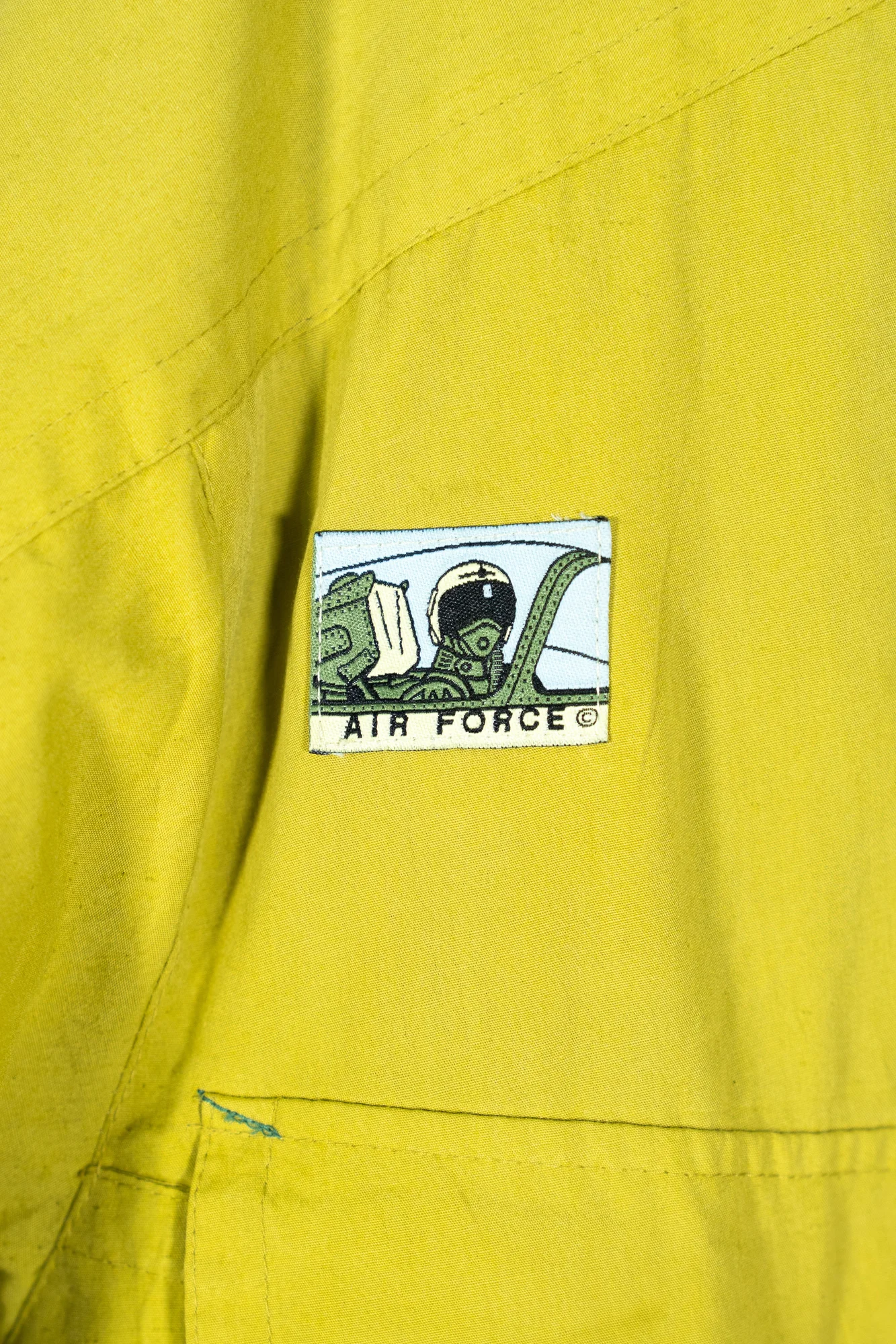 Casualwear – Vintage 90s Lime Green & Teal Windbreaker Jacket - Image 3