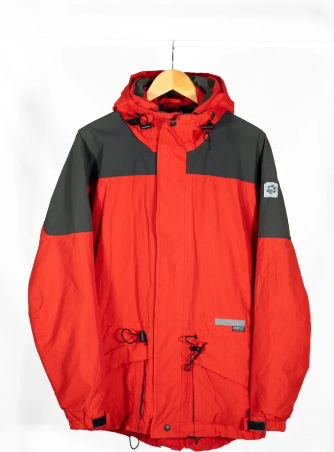 Jack Wolfskin – Vintage Red & Black GORE-TEX Outdoor Jacket